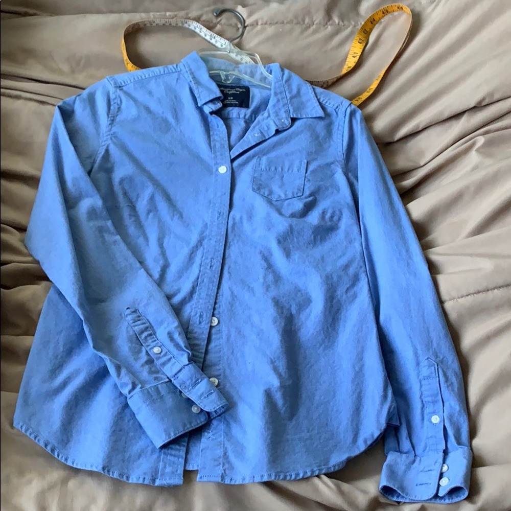 AE Blue Dress Shirt